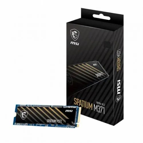 SSD M2 NVMe MSI SPATIUM M371 500GB GEN3 2.4GB par Sec